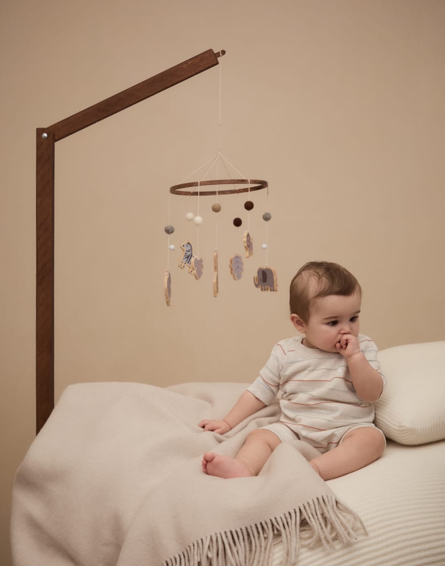 ベビーバーニー ニット カバーオール オーツ ベビー - Brunello Cucinelli