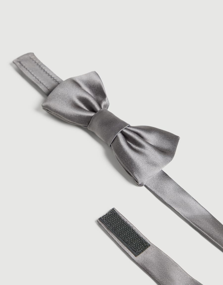 Satin bowtie Grey Boys - Brunello Cucinelli