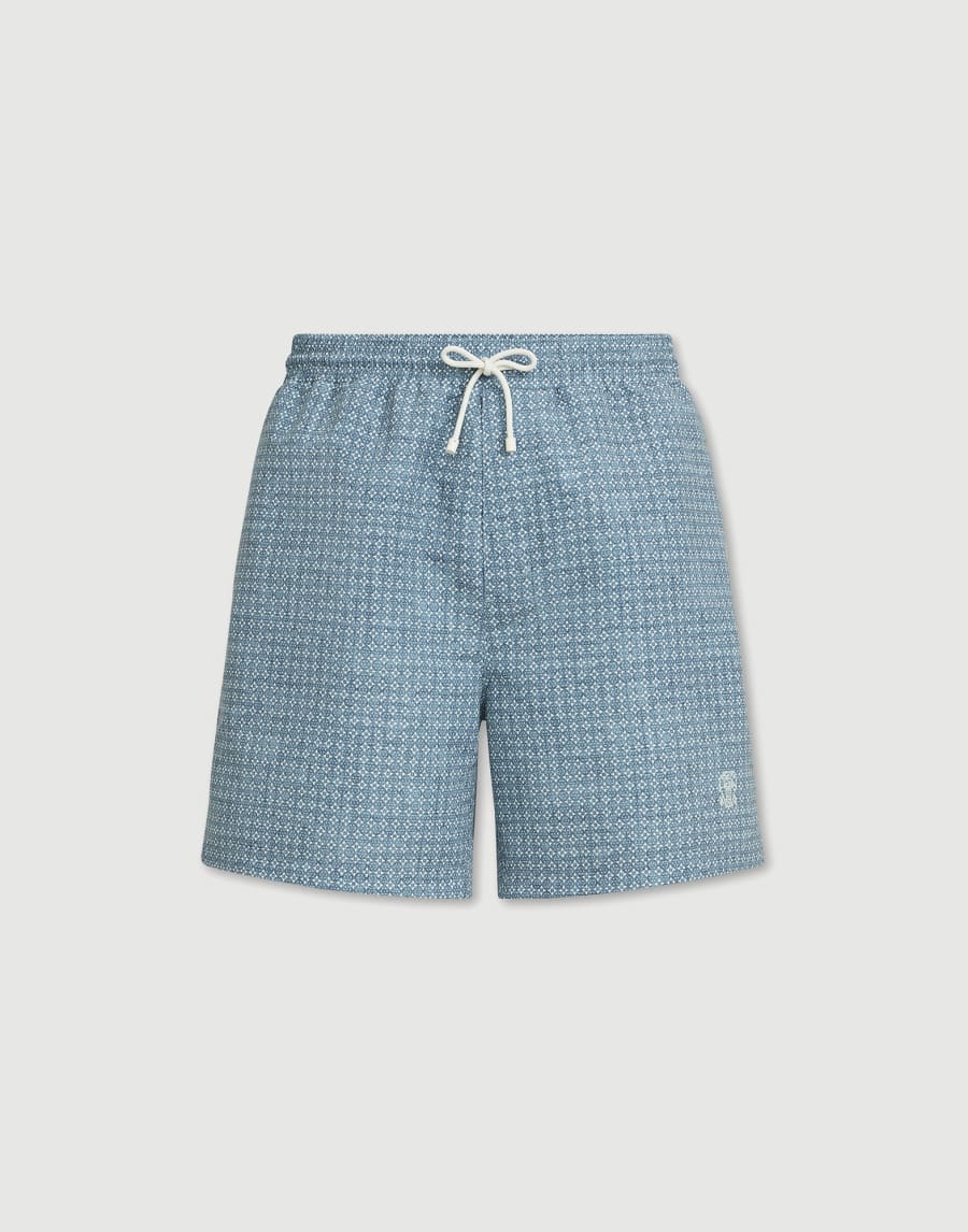 Nylon swim shorts Slate Man - Brunello Cucinelli