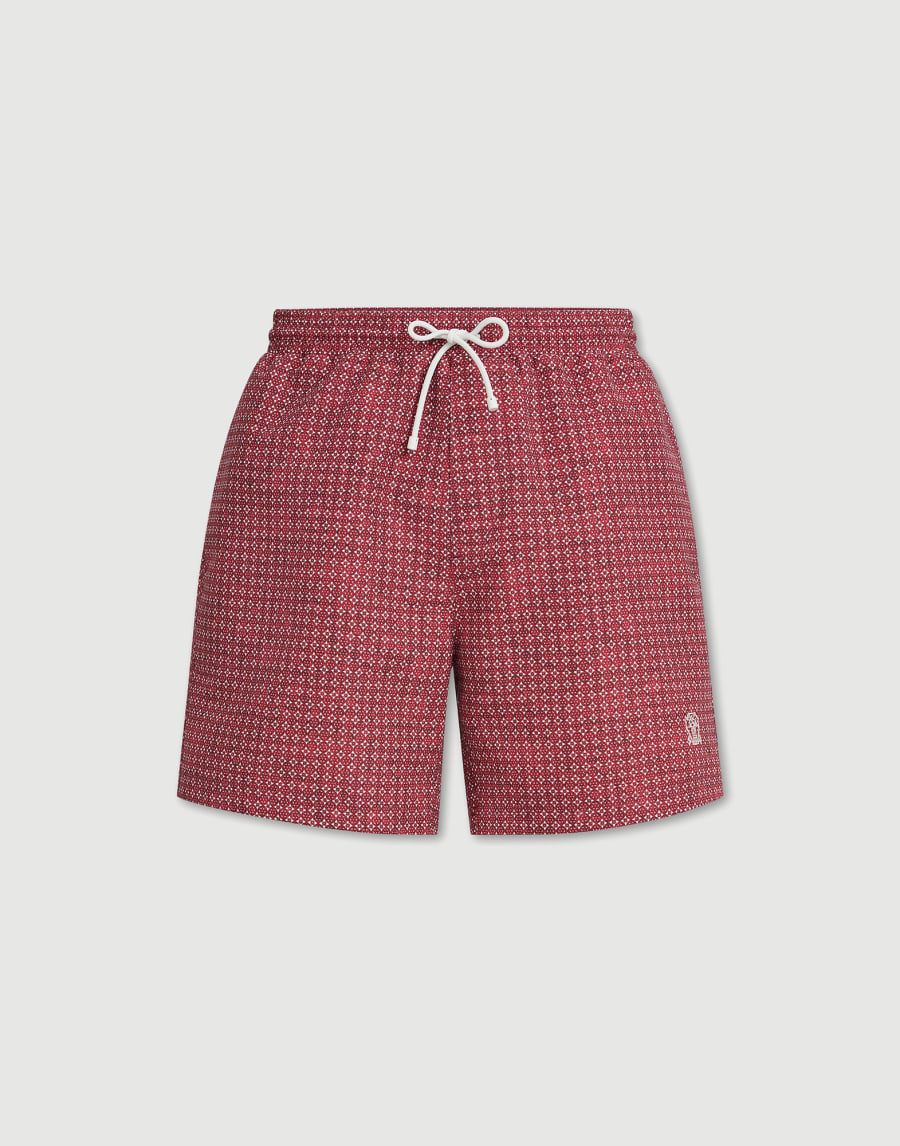 Nylon swim shorts Cherry Man - Brunello Cucinelli