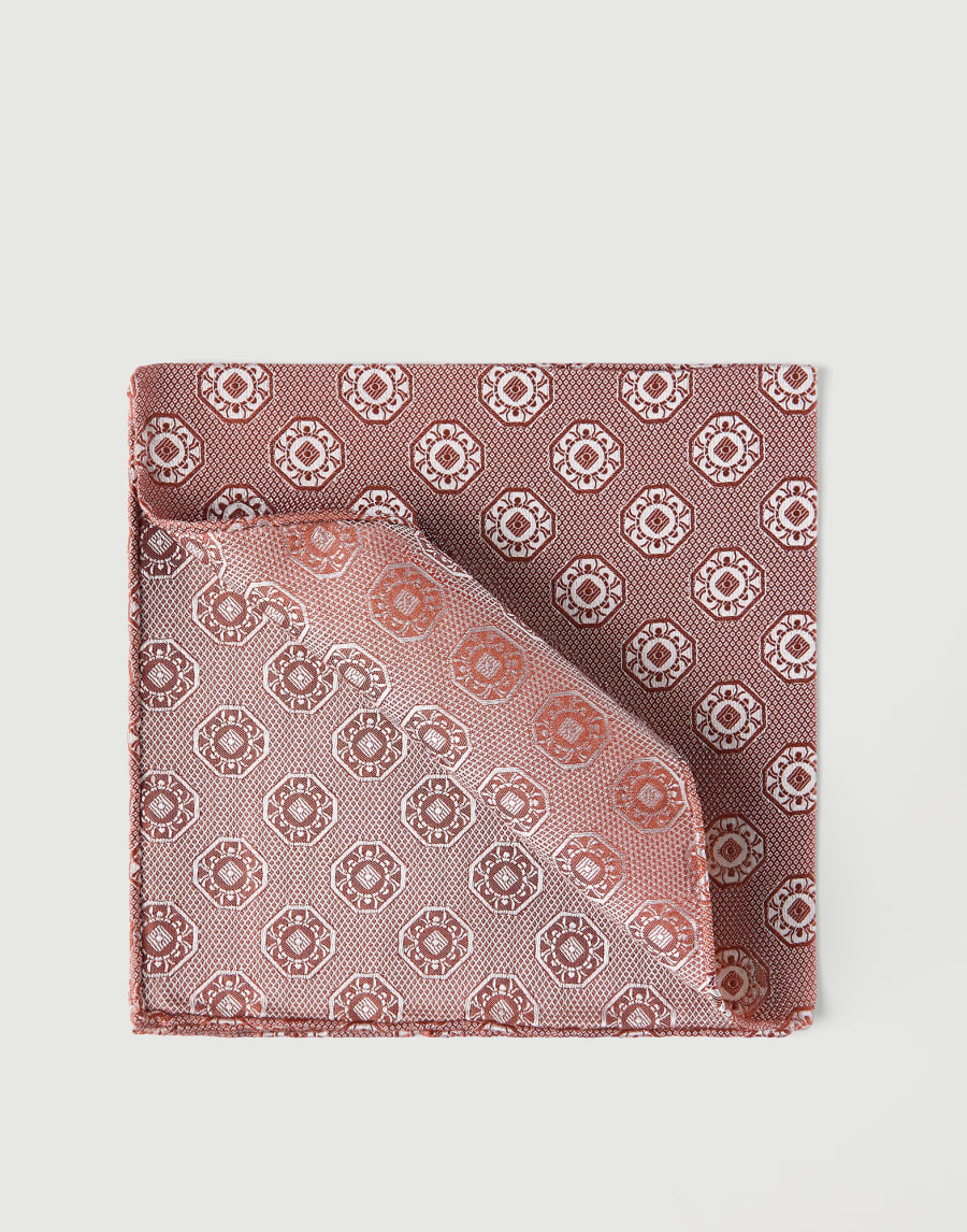 Pochette avec dessin Saumon Homme - Brunello Cucinelli