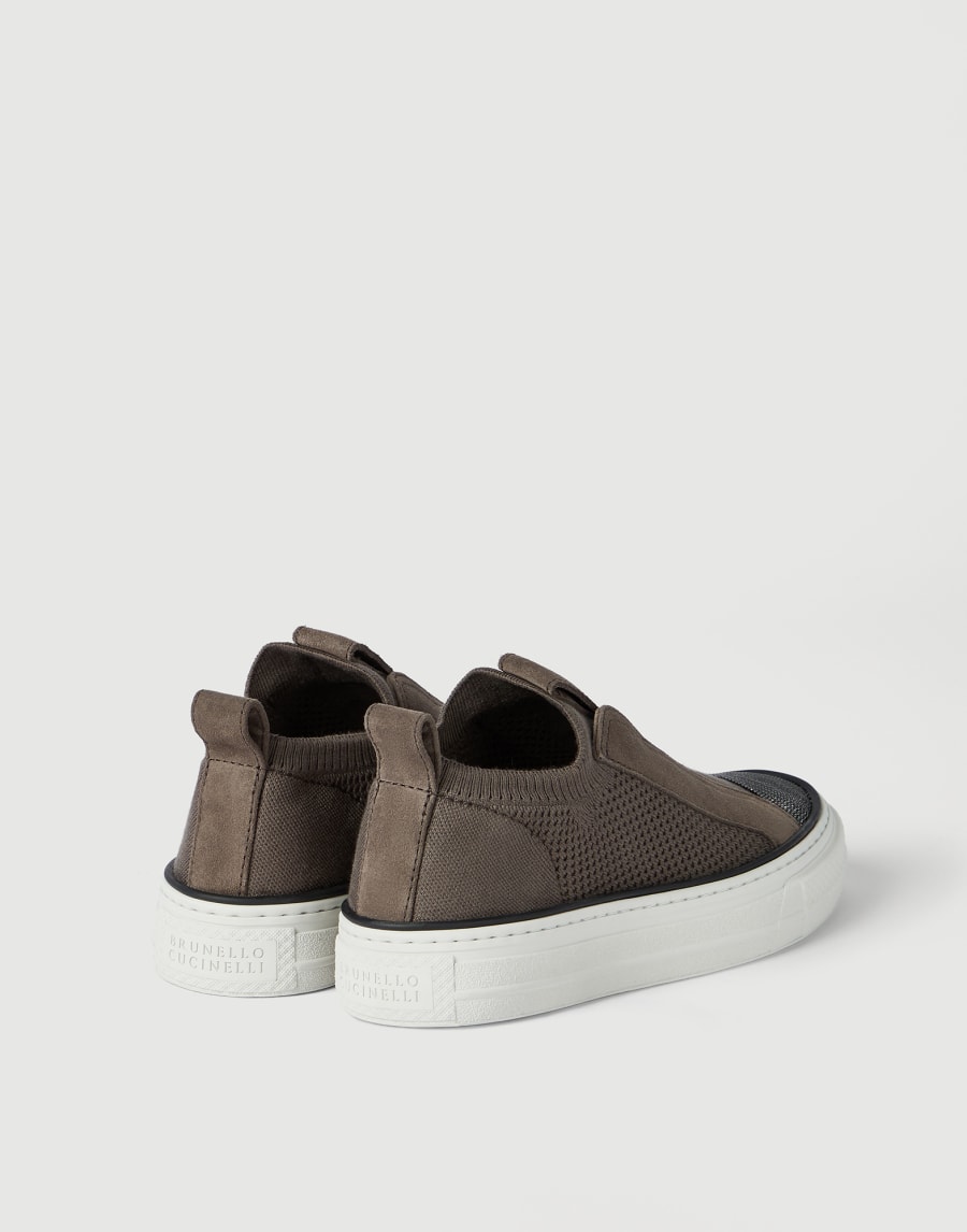 Slip-on sneakers Cocoa Woman - Brunello Cucinelli