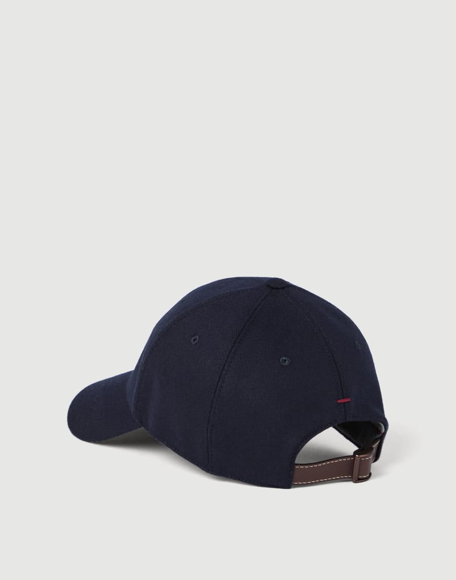 Gorra de béisbol con logotipo Azul Aviación Hombre - Brunello Cucinelli