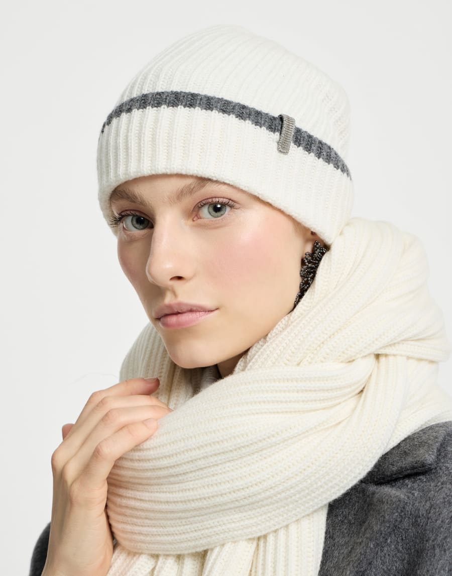 Knit beanie Panama Woman - Brunello Cucinelli