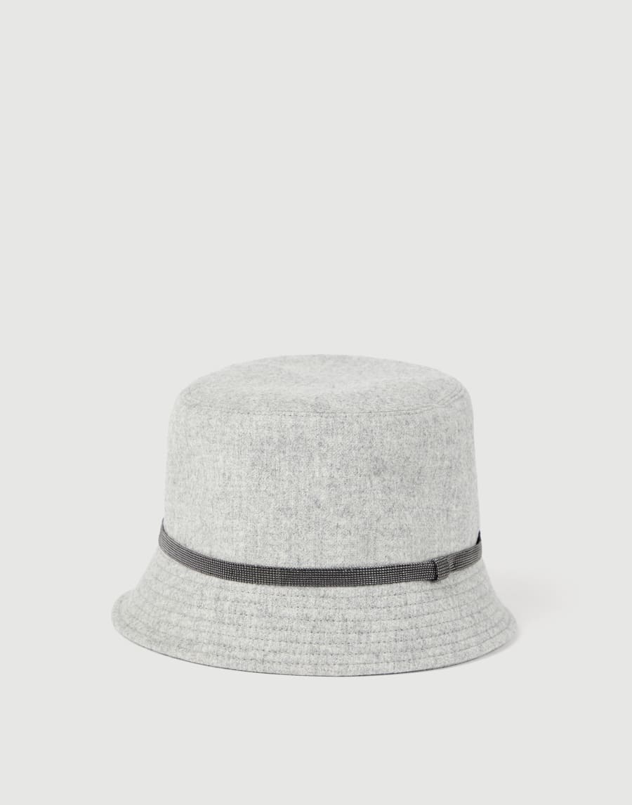 Bucket hat Light Grey Woman - Brunello Cucinelli