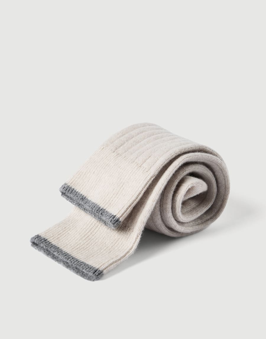 Cashmere knit socks Sand Man - Brunello Cucinelli