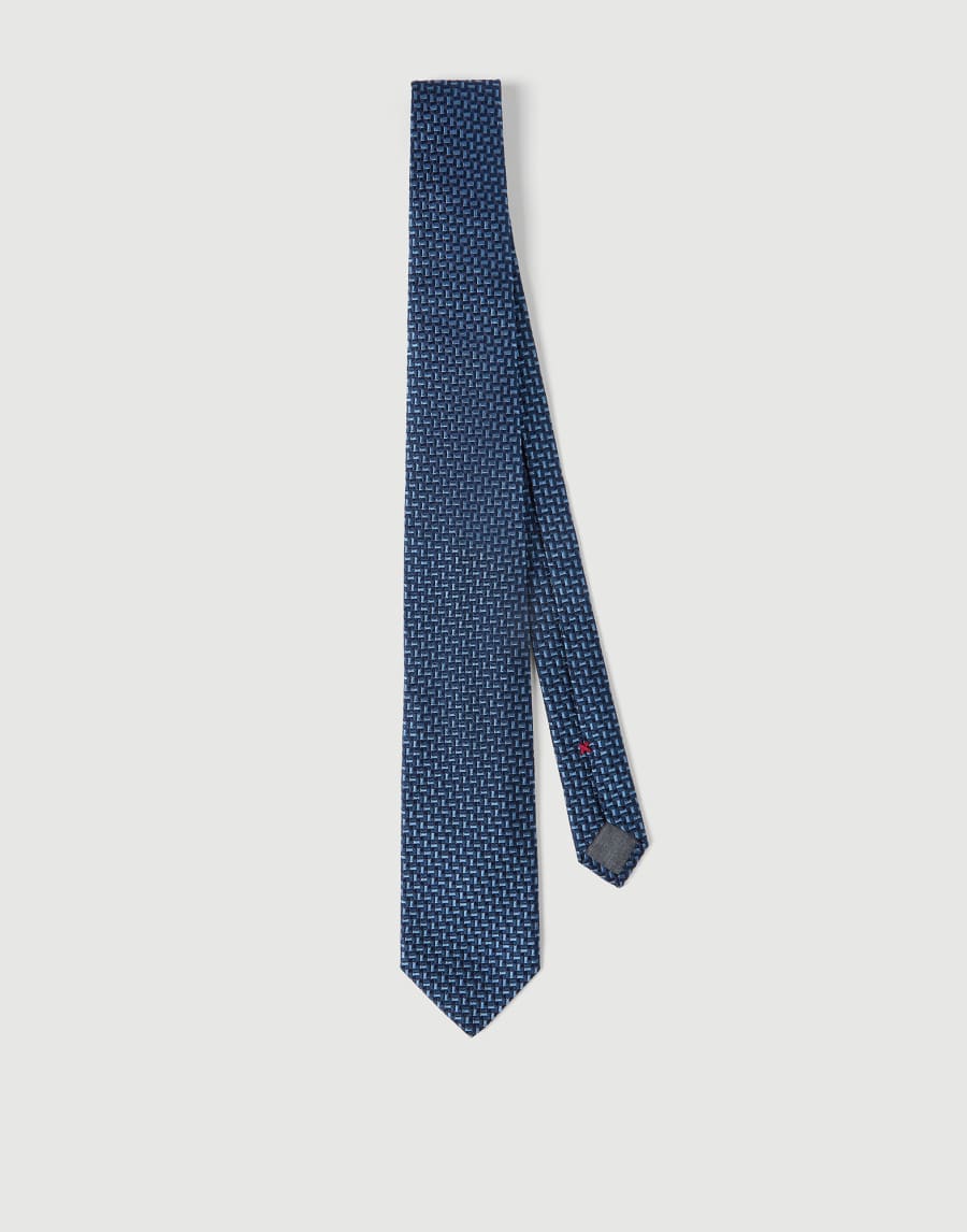 Silk necktie Denim Man - Brunello Cucinelli