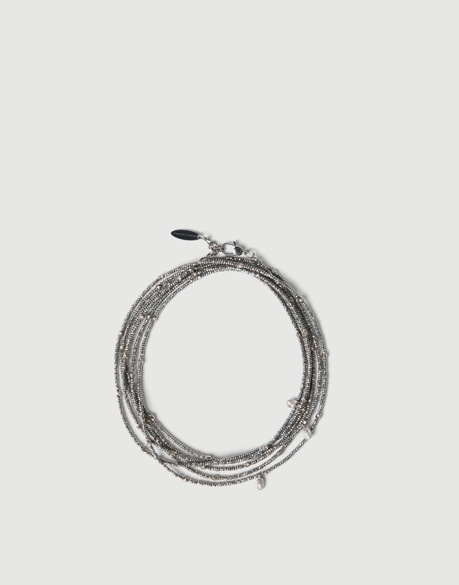 Wrap Bracelet Grey Woman - Brunello Cucinelli