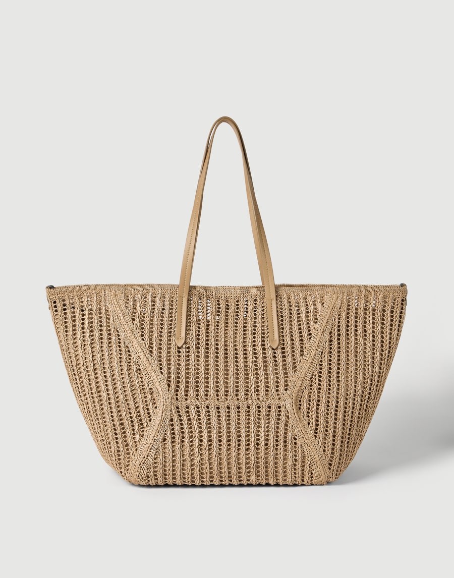 Techno raffia BC Duo bag Rope Woman - Brunello Cucinelli