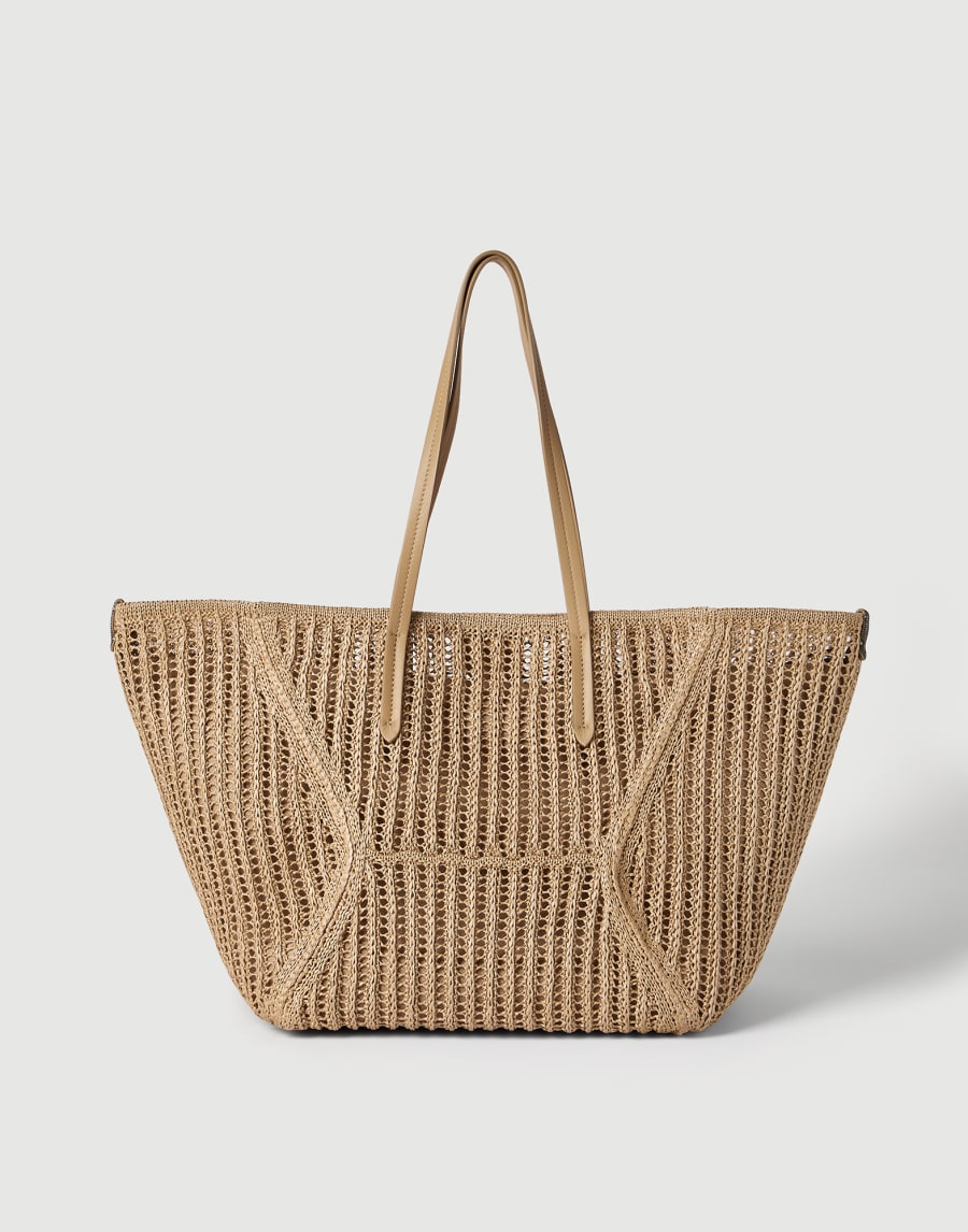 Techno raffia BC Duo bag Rope Woman - Brunello Cucinelli