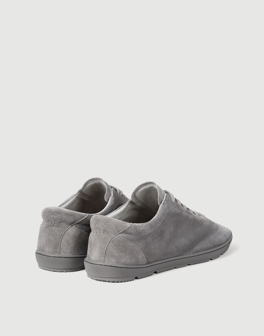 Suede sneakers Grey Man - Brunello Cucinelli