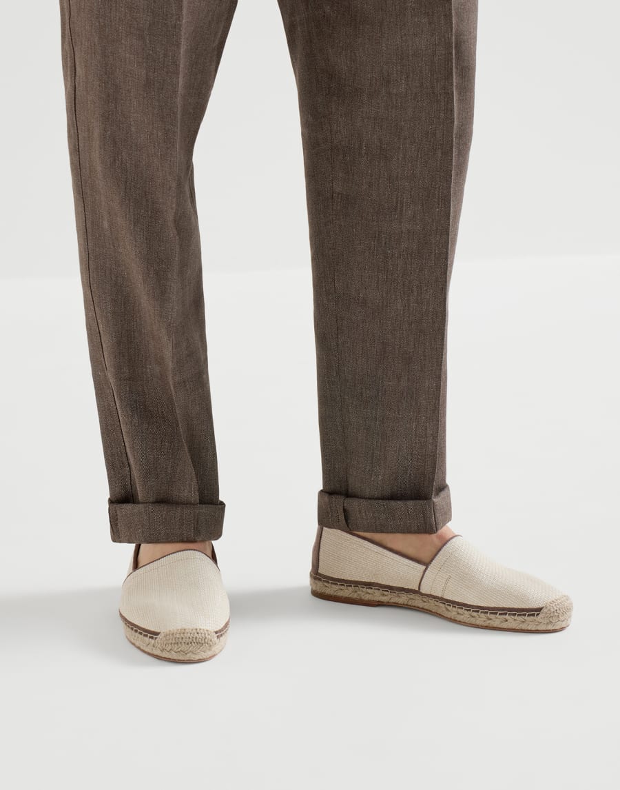 Espadrilles Ecru Man - Brunello Cucinelli
