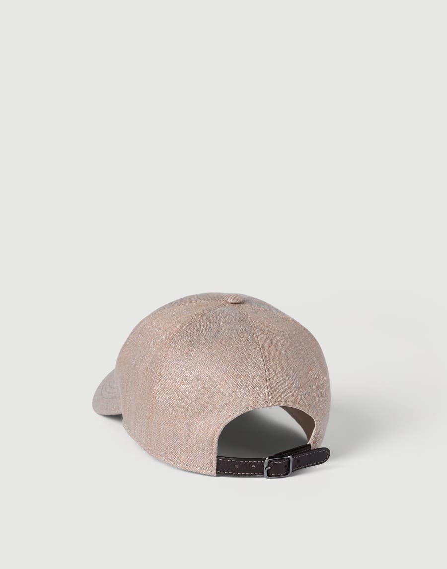 Бейсболка с логотипом Бежевый Женщина - Brunello Cucinelli