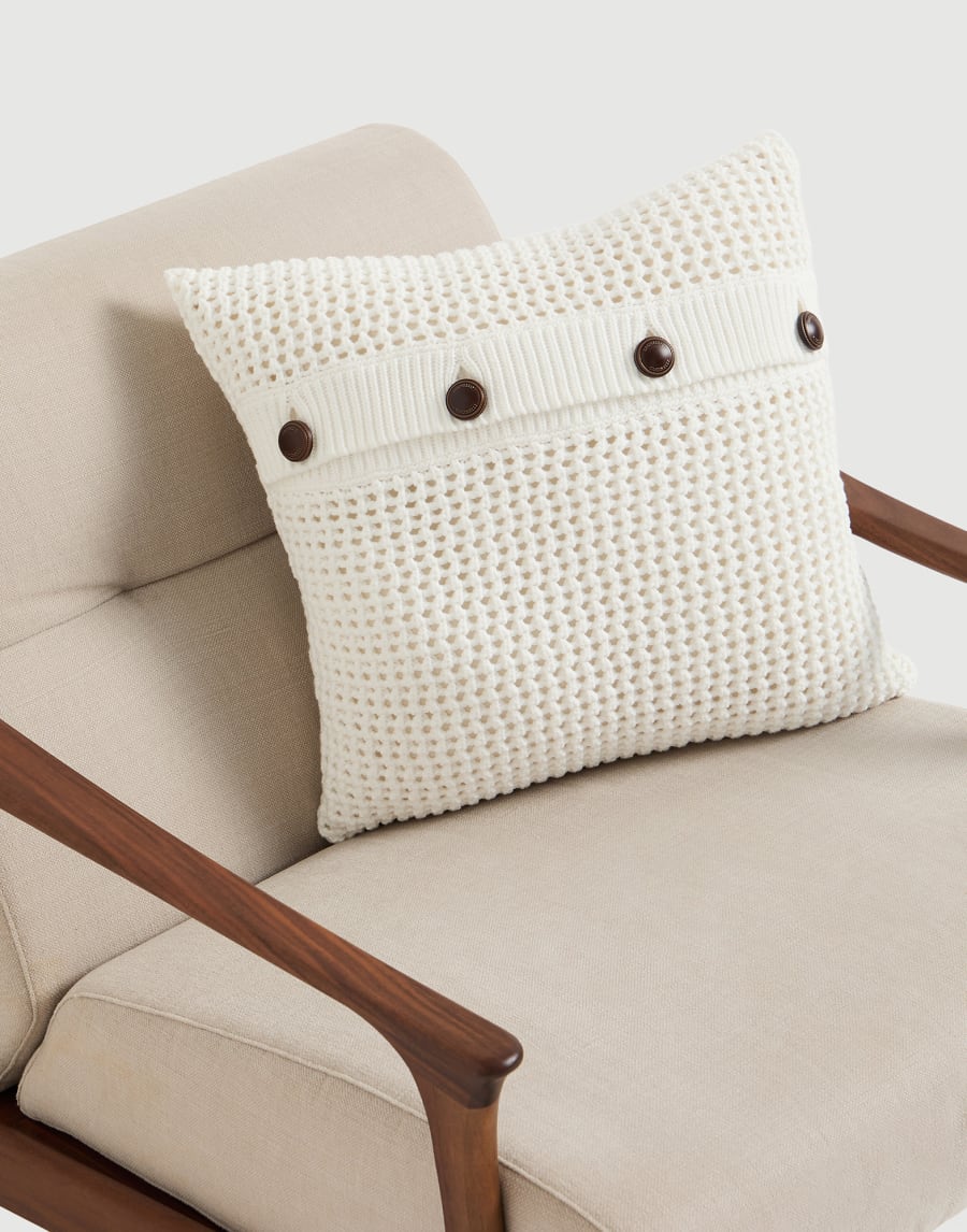 Net knit cushion Panama Lifestyle - Brunello Cucinelli