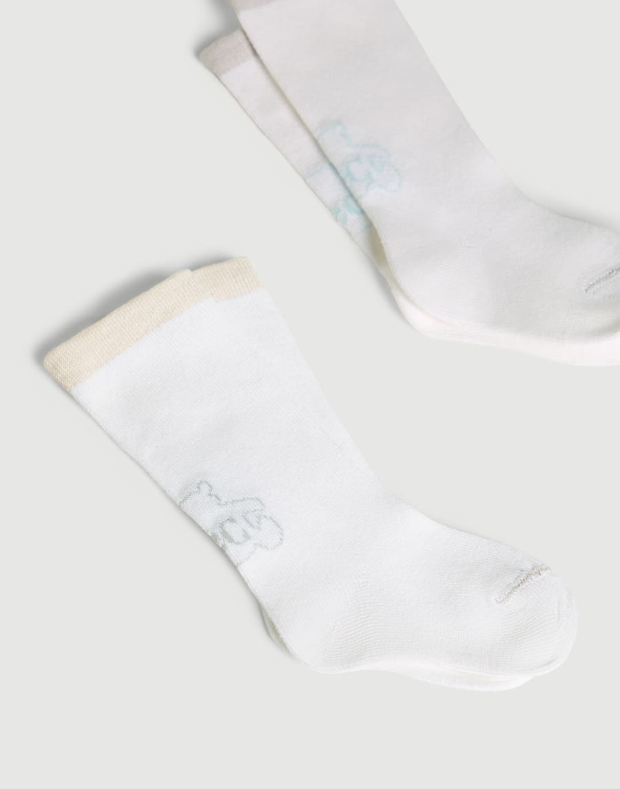 Bernie Baby socks White Baby - Brunello Cucinelli