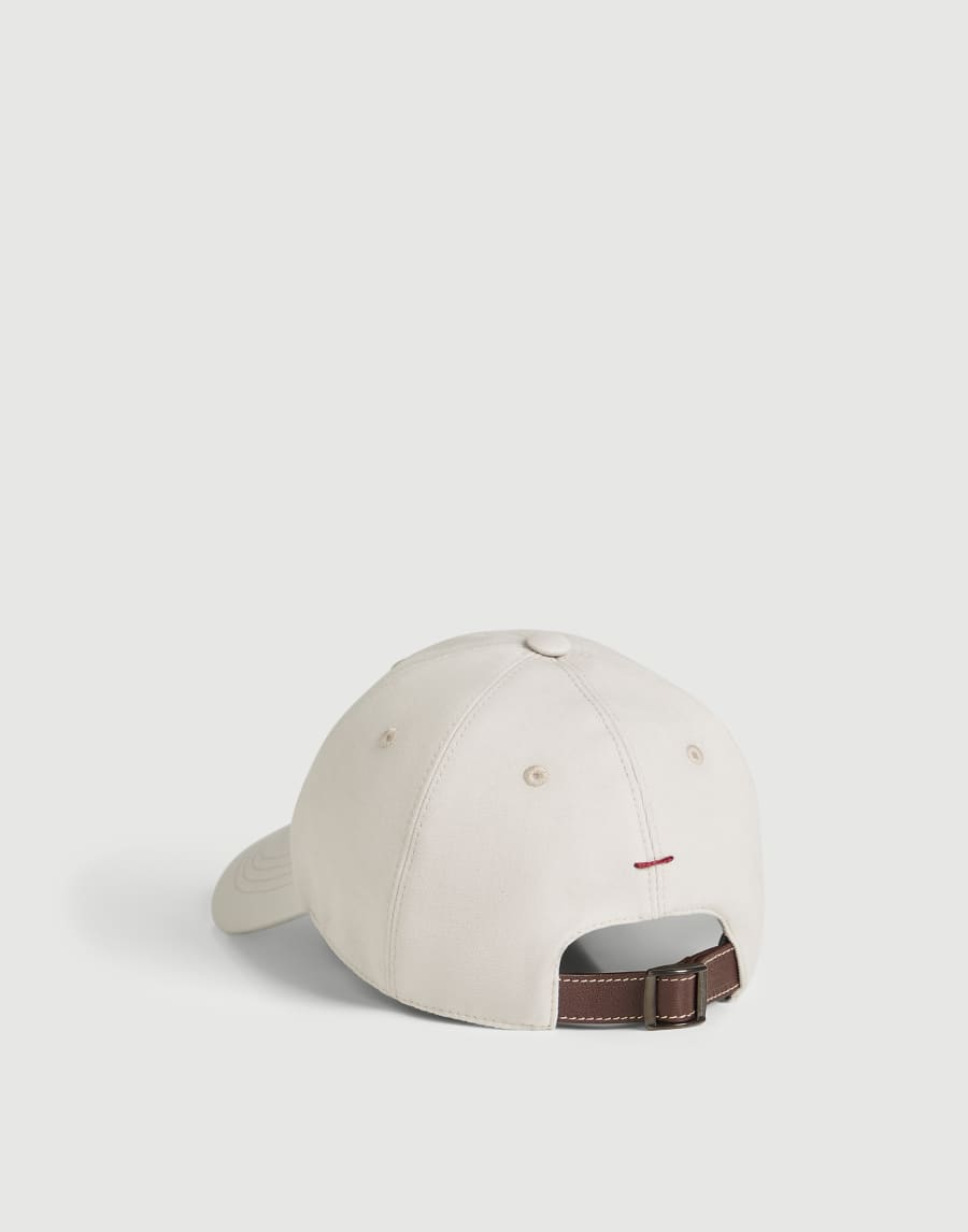Gabardine baseball cap Buff Boys - Brunello Cucinelli
