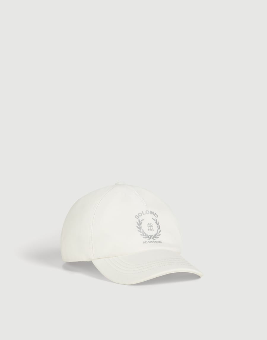 Baseball cap with print White Girls - Brunello Cucinelli