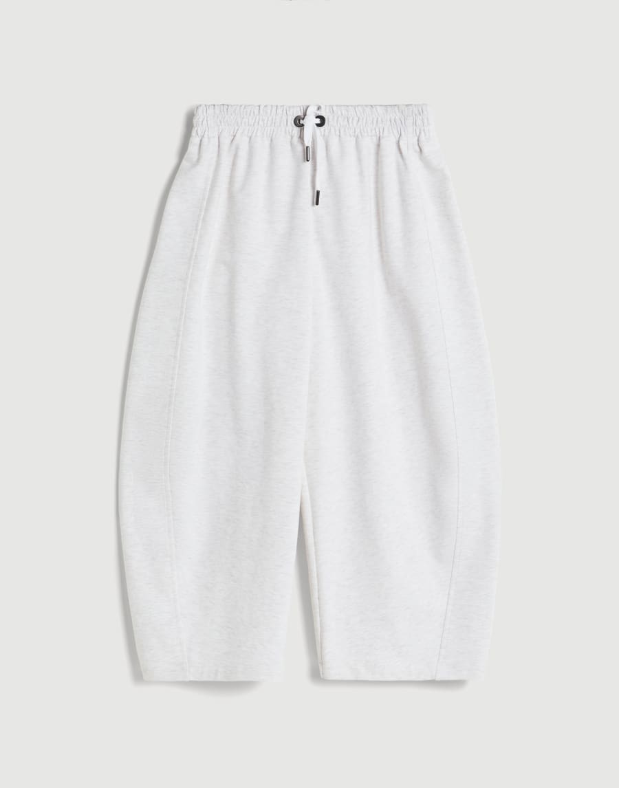 Pantalón Track Gris Claro Niña - Brunello Cucinelli