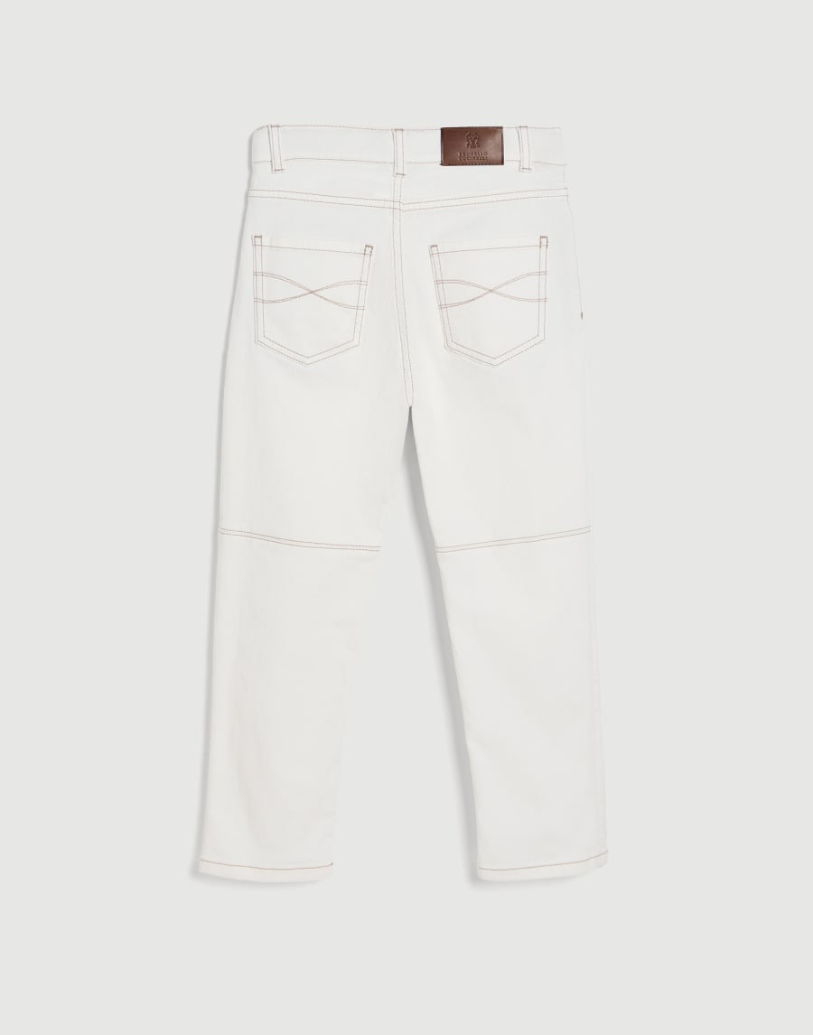 Lightweight denim trousers Snow Boys - Brunello Cucinelli