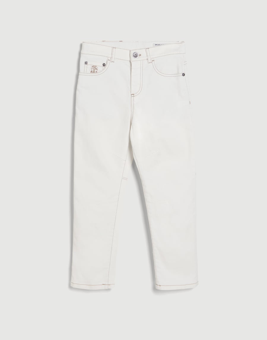 Lightweight denim trousers Snow Boys - Brunello Cucinelli
