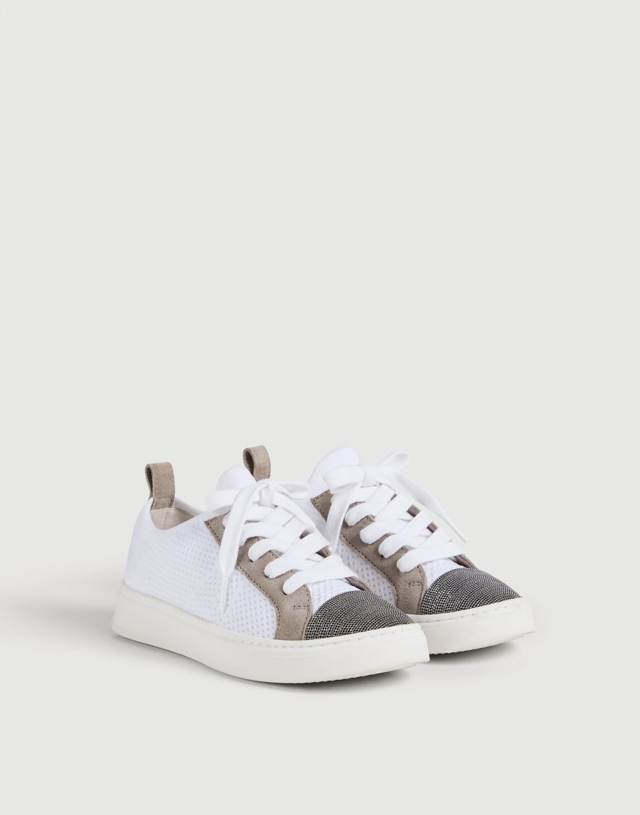 Knit sneakers White Girls - Brunello Cucinelli