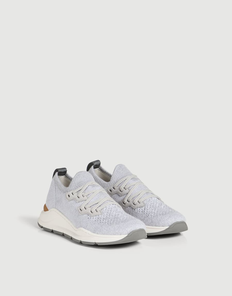 Knit runners Grey Boys - Brunello Cucinelli
