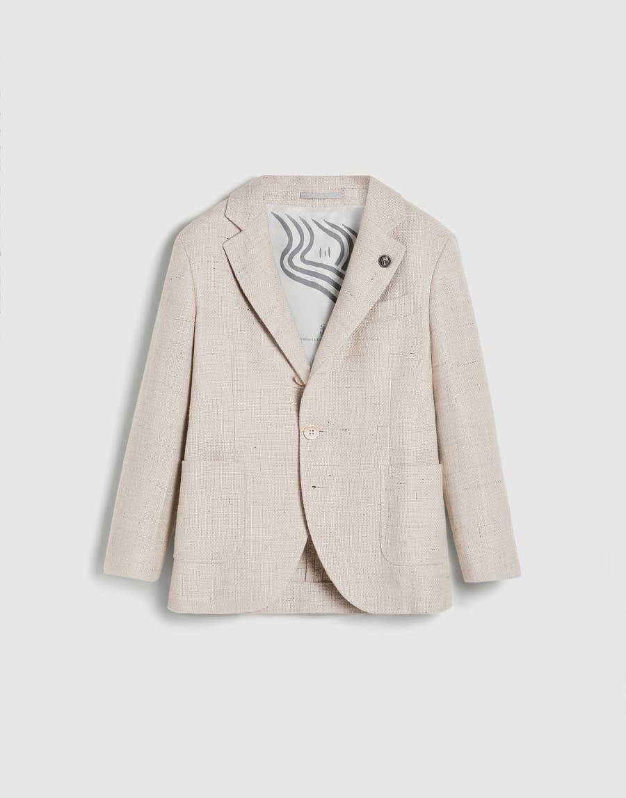 Hopsack blazer Buff Boys - Brunello Cucinelli