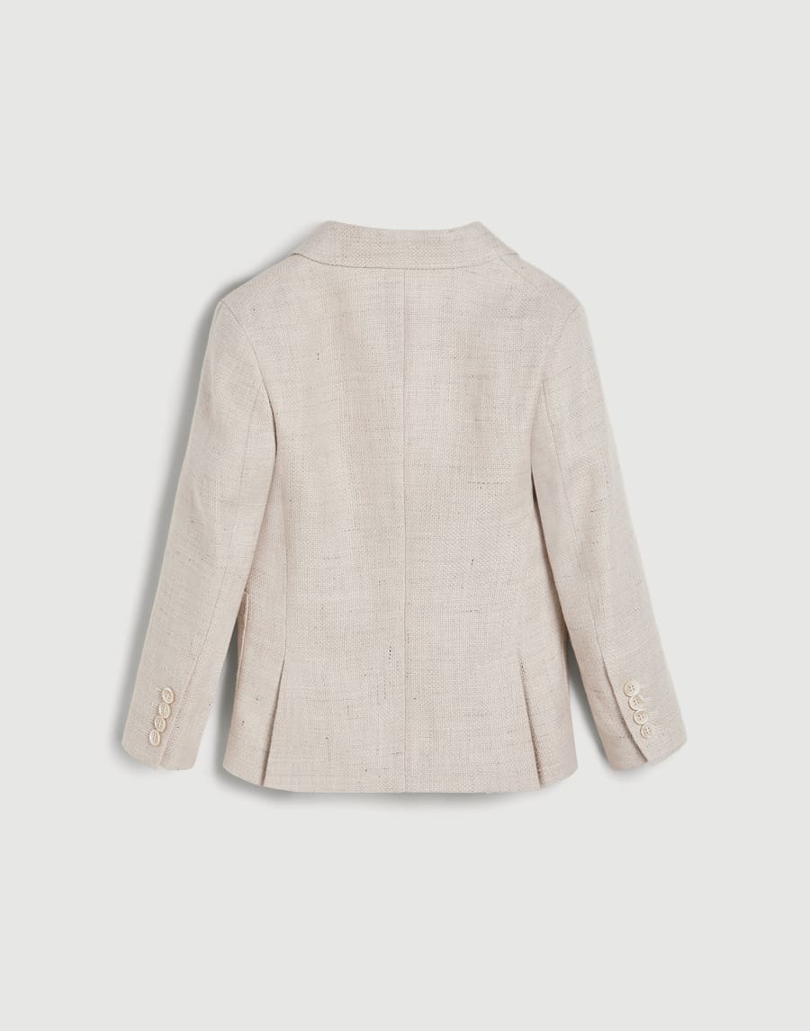 Hopsack blazer Buff Boys - Brunello Cucinelli