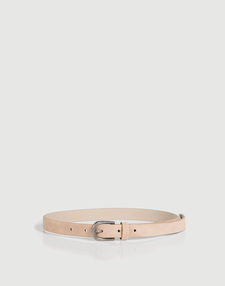 スエード ベルト ライトベージュ ガールズ - Brunello Cucinelli