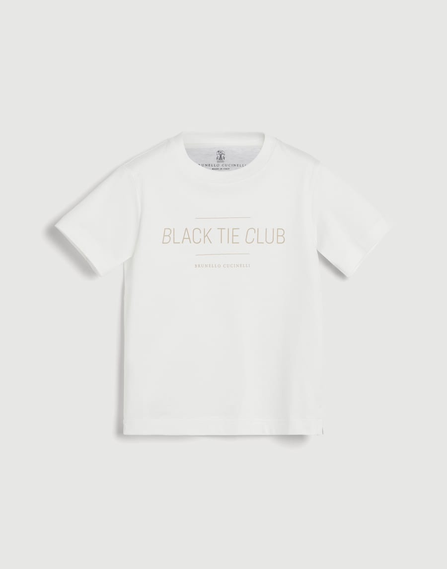 T-shirt with print Panama Boys - Brunello Cucinelli