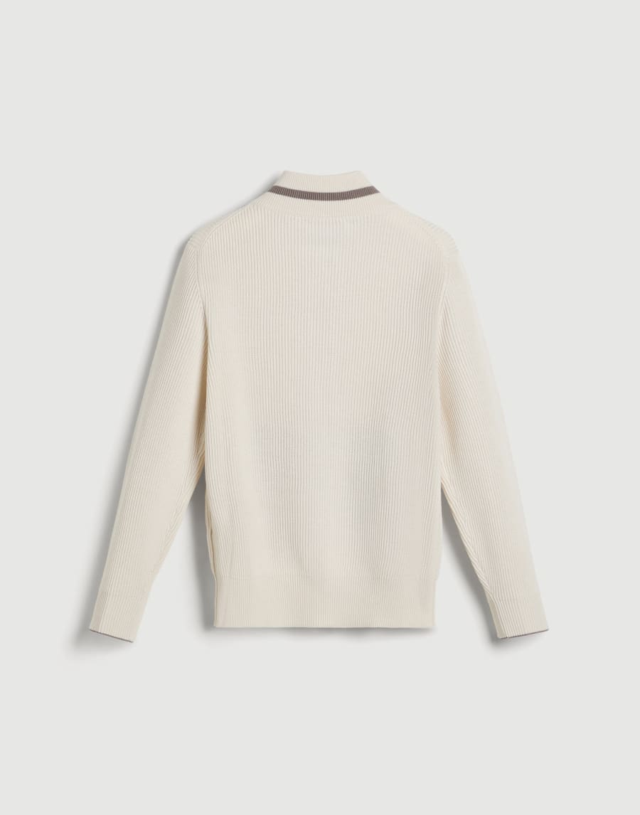 Cotton cardigan White Boys - Brunello Cucinelli