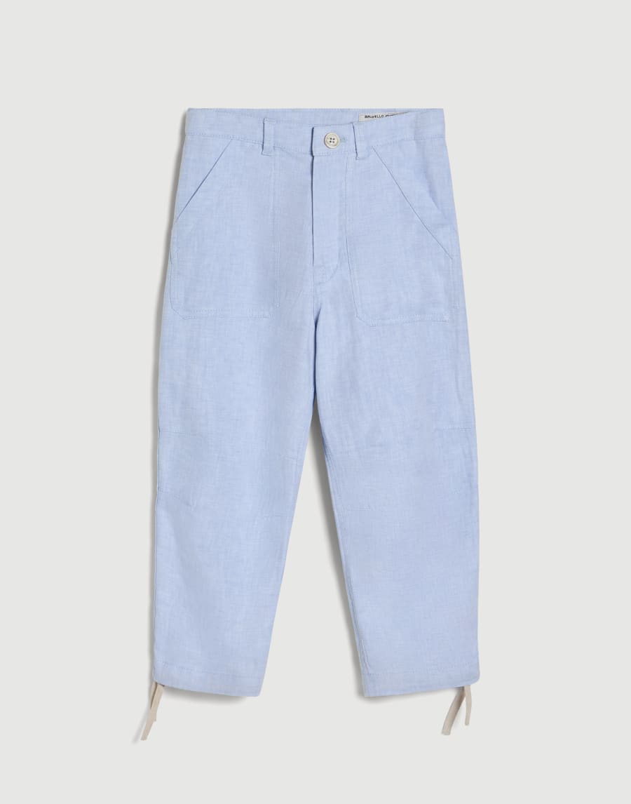 Utility trousers Azure Boys - Brunello Cucinelli