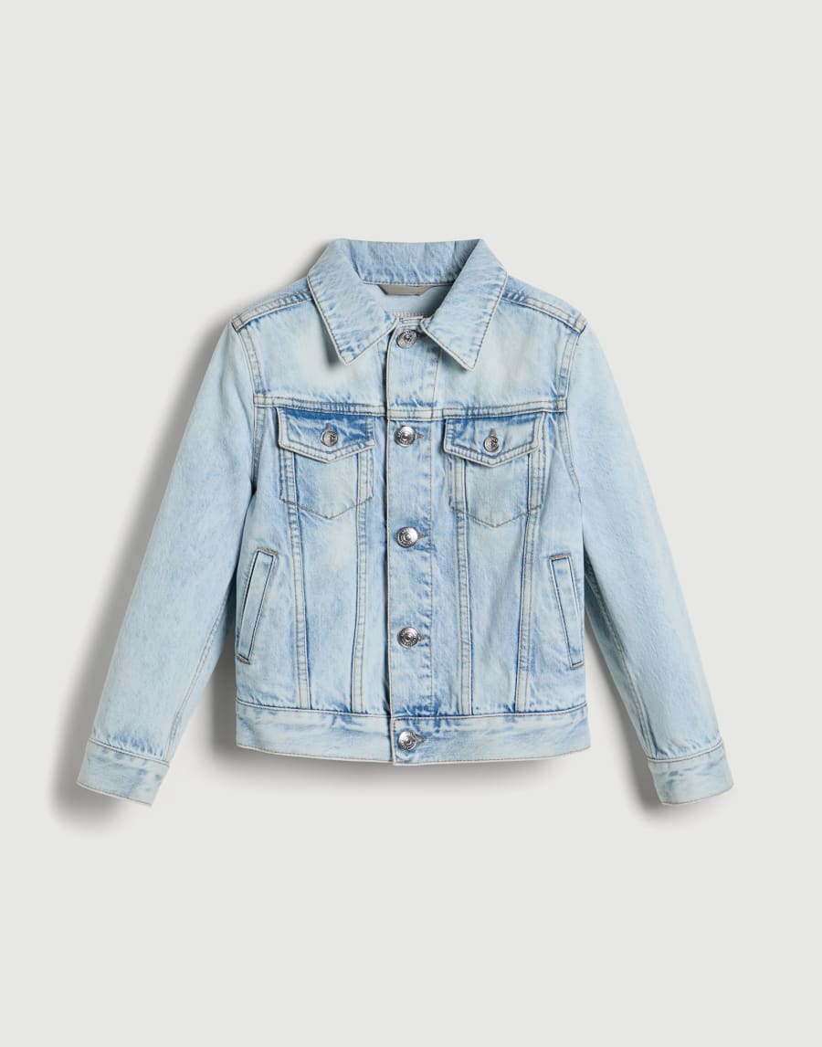 デニム 4ポケットブルゾン ペールデニム ボーイズ - Brunello Cucinelli