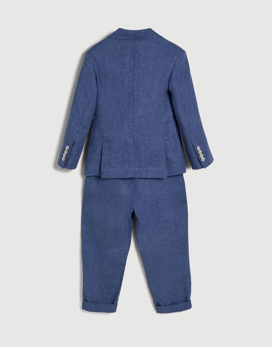Délavé linen suit Denim Boys - Brunello Cucinelli