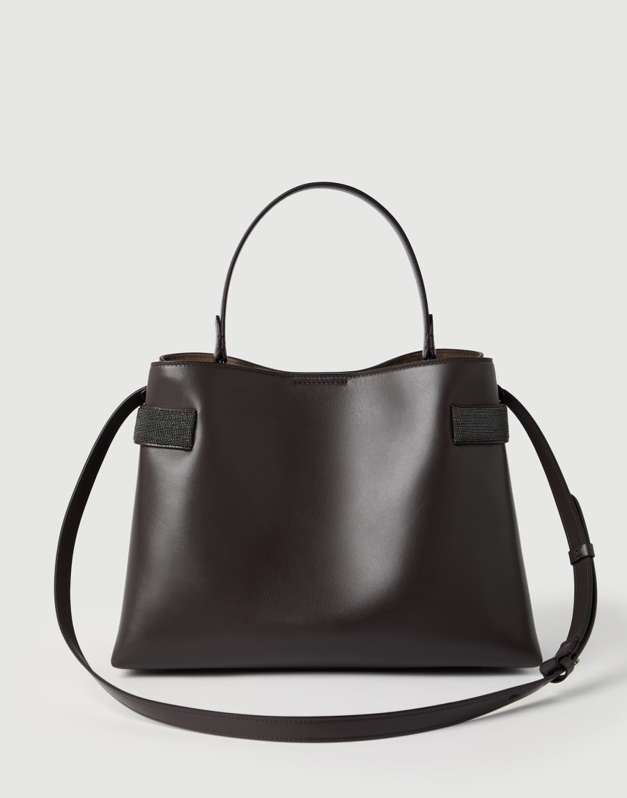 Top-Handle Essence bag Rust Brown Woman - Brunello Cucinelli