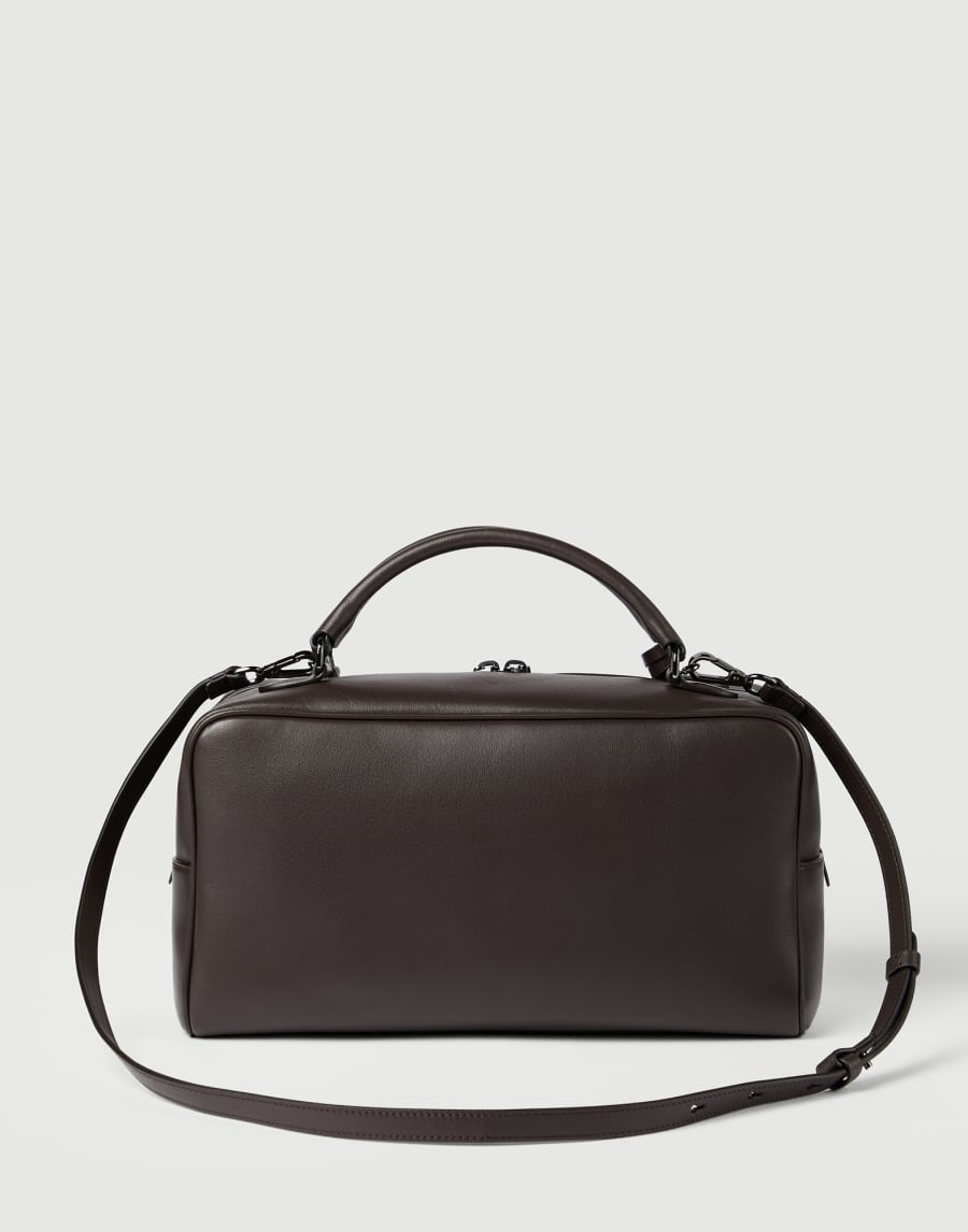 Nappa Boston Explorer bag Rust Brown Woman - Brunello Cucinelli