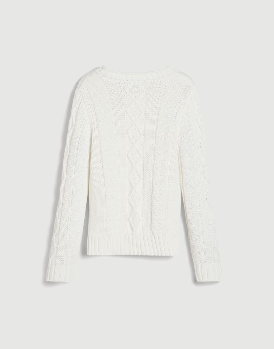 Fisherman's cable sweater Panama Boys - Brunello Cucinelli