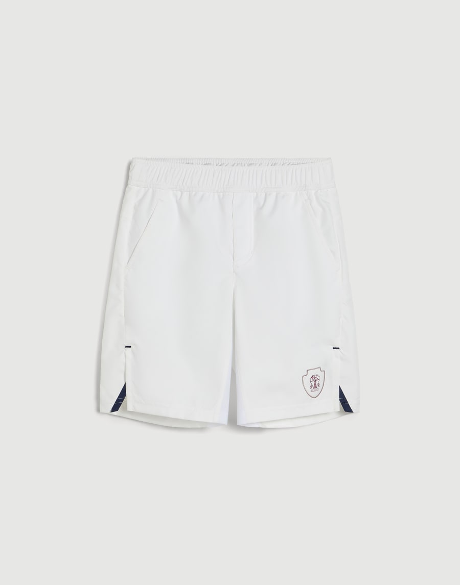 Nylon Bermuda shorts White Boys - Brunello Cucinelli