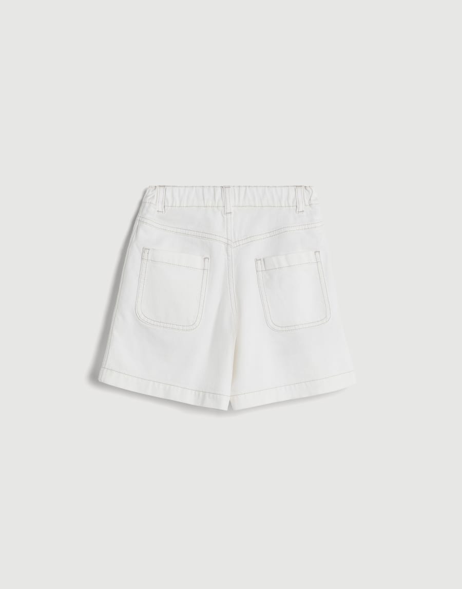 Baggy shorts with monili White Girls - Brunello Cucinelli