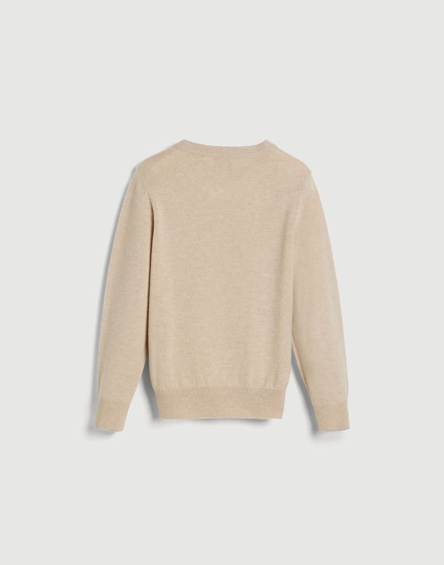 Pull en cachemire Avoine Garçon - Brunello Cucinelli