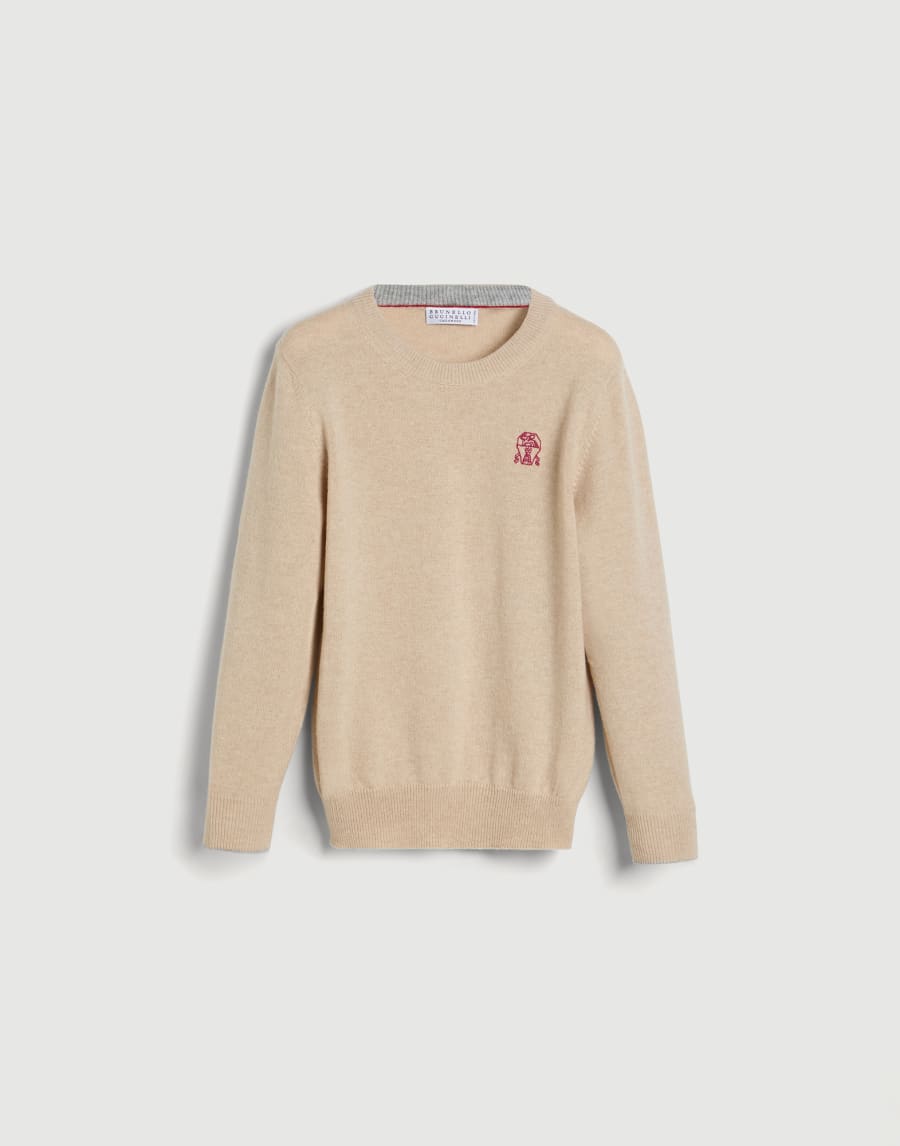 Cashmere sweater Oat Boys - Brunello Cucinelli
