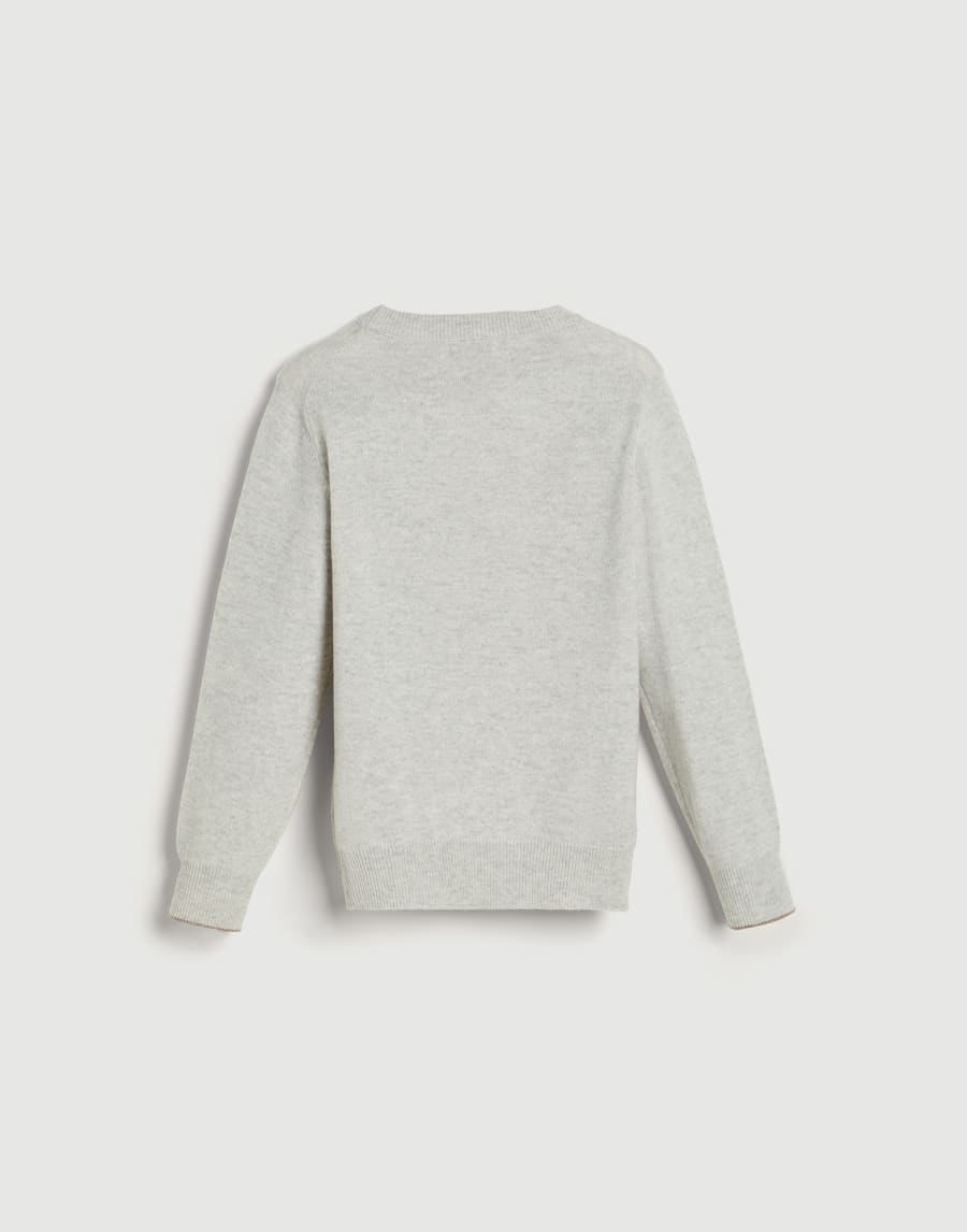 Cashmere sweater Light Grey Boys - Brunello Cucinelli