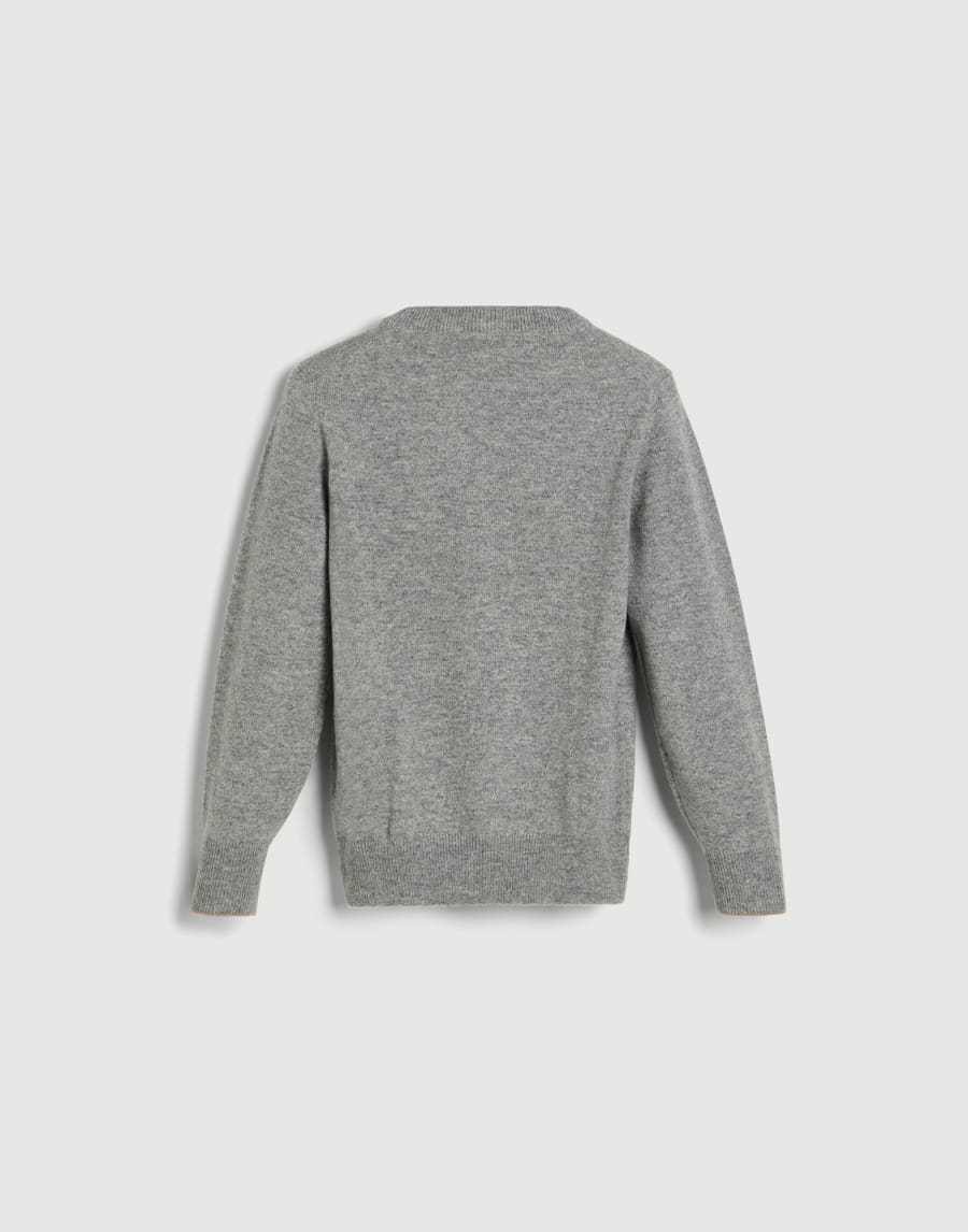 Cashmere sweater Dark Grey Boys - Brunello Cucinelli