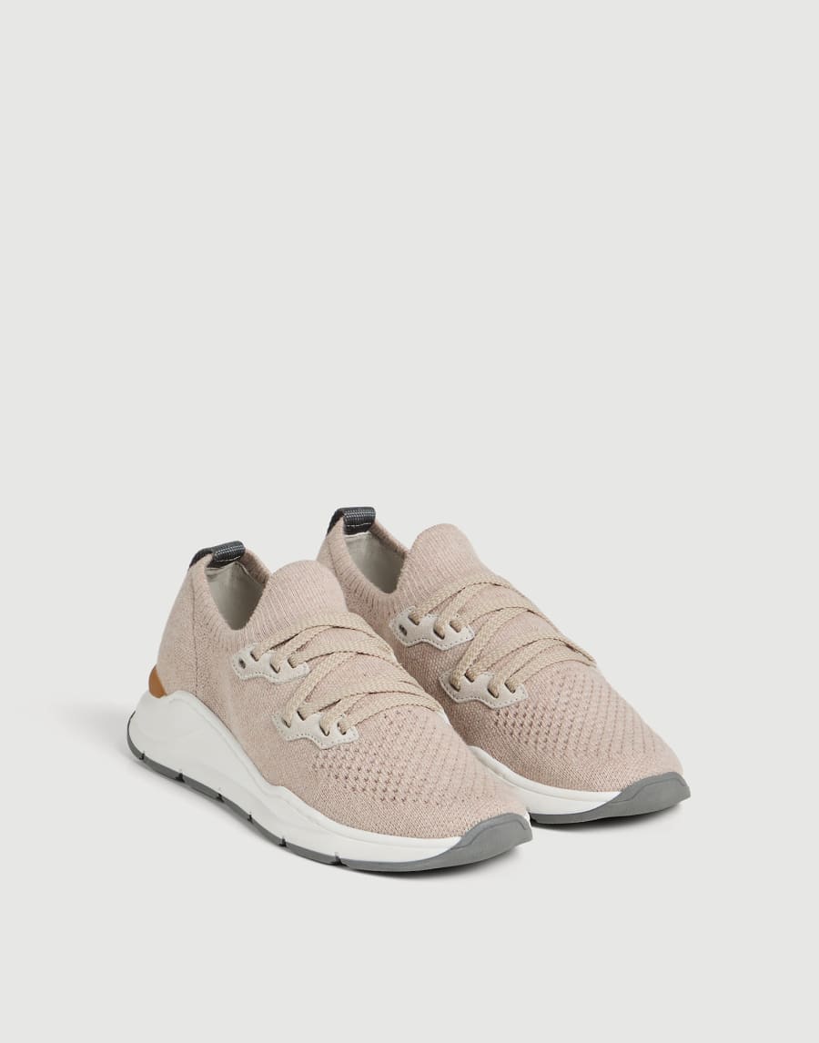 Knit runners Beige Boys - Brunello Cucinelli