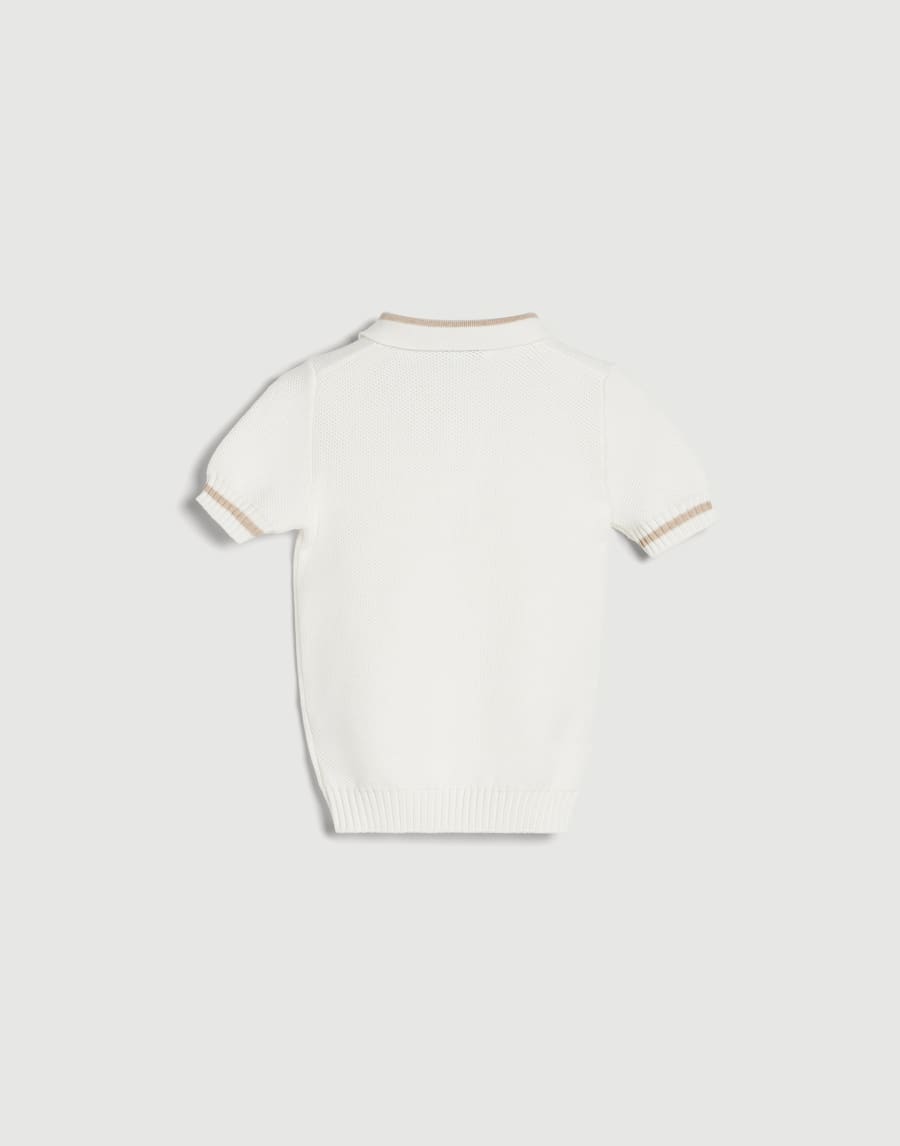 Polo Baby Bernie Panama Bébé - Brunello Cucinelli