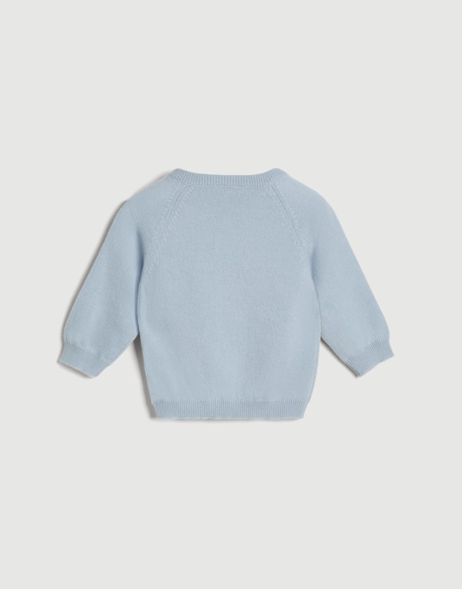 Bernie Baby cashmere sweater Sky Blue Baby - Brunello Cucinelli