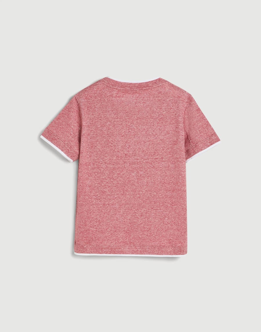 Jersey T-shirt Red Boys - Brunello Cucinelli