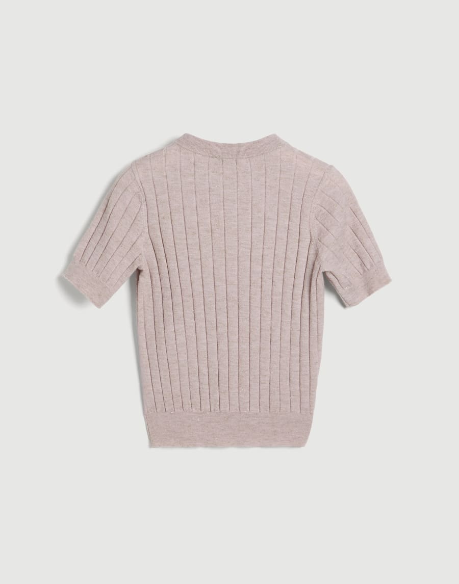 T-shirt en maille Rose Fille - Brunello Cucinelli