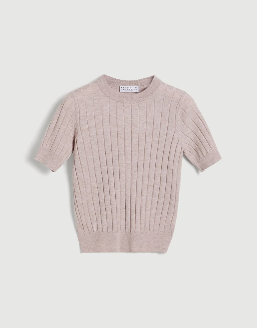 T-shirt  en maille Rose Fille - Brunello Cucinelli