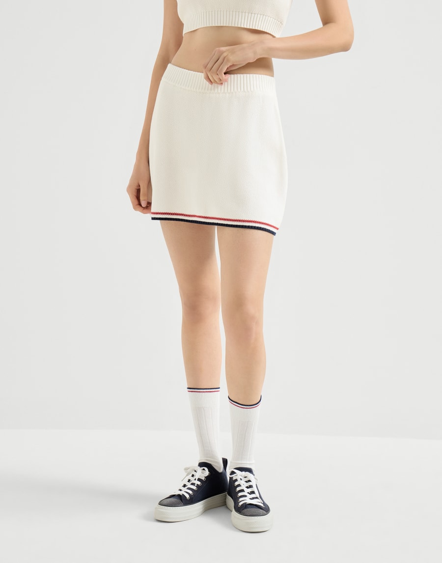 Miniskirt Panama Woman - Brunello Cucinelli